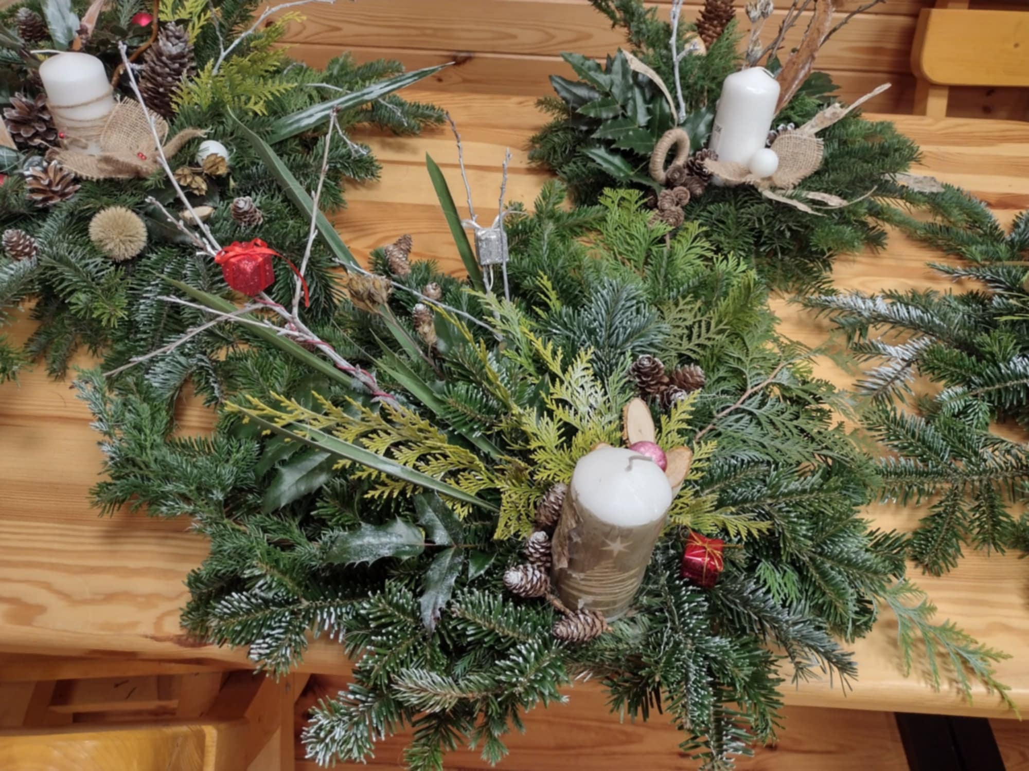 Warsztaty Tworzenia Stroików Bożonarodzeniowych